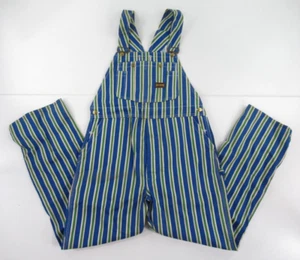 Vintage 1950s Big Smith Union Made NWT Deadstock Striped Fun Alls Overalls Size - Picture 1 of 6