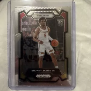 Selecciones del draft de Panini Prizm 2024 Bronny James Jr novato #86 radiocontrol - Imagen 1 de 14