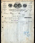 PARIS (XI°) OUTILS de BOURRELIER CORDONNIER SELLIER  "SIMONIN & BLANCHARD" 1909