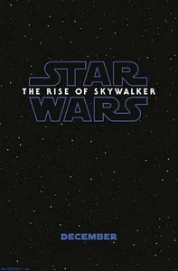 Star Wars: The Rise Of Skywalker - Logo Teaser One Sheet Poster - Picture 1 of 29