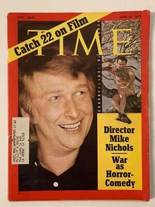 Time Magazine June 15 1970 Director Mike Nichols Catch 22 On Film - Picture 1 of 4