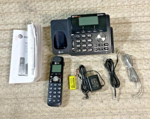 AT&T TL88102BK DECT 6.0 2-Line Expandable Cordless Phone, Black - Picture 1 of 11