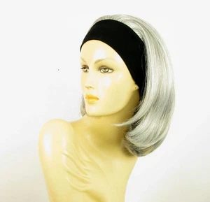 parrucca con bandana elastica corta grigio ref MADY 51 PËRUK - Picture 1 of 8