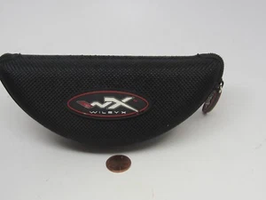 GAFAS WX WILEYX TRANSPARENTES + ESTUCHE NEGRAS USADAS  - Imagen 1 de 5