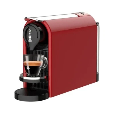 Bialetti Gioia Plus Macchina Caffè Capsule Serbatoio Estraibile Compatta Rossa - Immagine 1 di 3