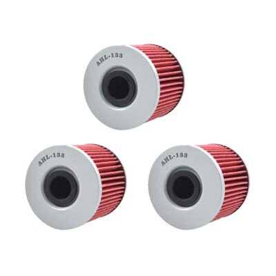 3Pack Oil Filters for Suzuki Bandit 400 GS1000 GS1150 GS500E GS250 GS450 GS750 - Image 1 of 2