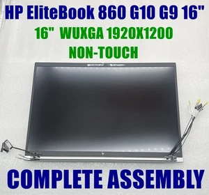 LCD Display Panel Screen Full Hinge Up For HP EliteBook 860 G10 865 G10 16"WUXGA - Picture 1 of 2
