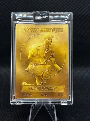 2020 Topps Project 2020 - 1990 Topps Frank Thomas #73 Don C /11969 - Image 1 of 2