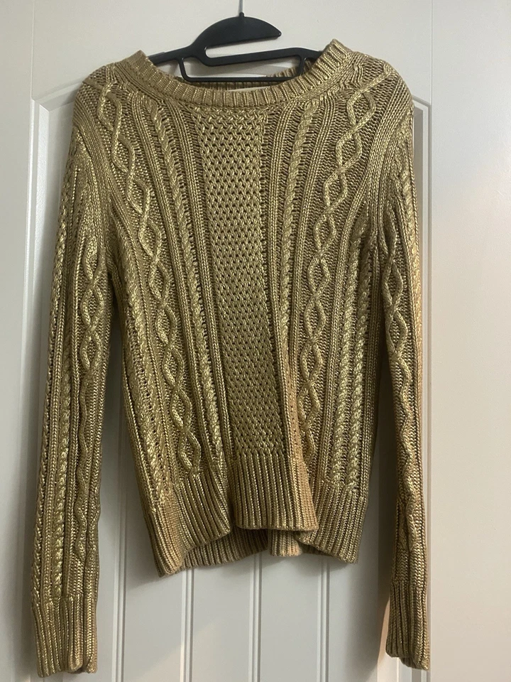 Suéter MICHAEL Michael Kors Mujer Dorado P/M ¡¡Precioso!!! Foto 1 de 3
