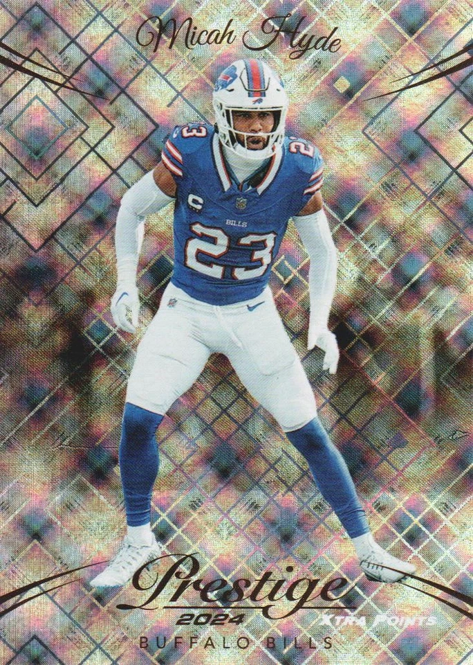 2024 Prestige Football Trading Cards Xtra Point Diamond Parallel: Pick From List - Image 1 of 1