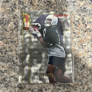 1996 Fleer - Ray Lewis #165 (RC) - Picture 1 of 2