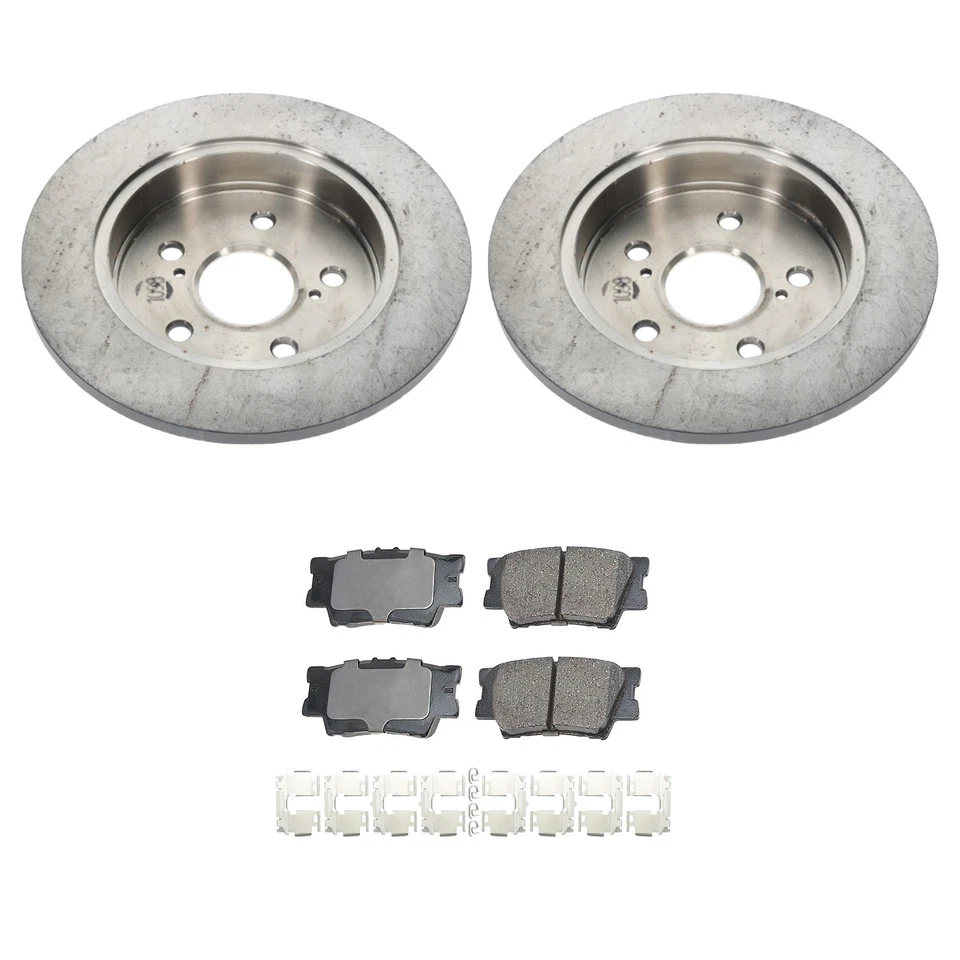 Комплект керамических дисковых тормозных колодок ADVICS задние роторы Akebono ProACT для Toyota Camry - Изображение 1 из 1