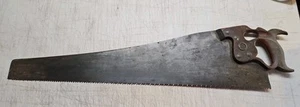 Vintage Disston D Hand Saw with Thumb Hole 28in. Blade - Picture 1 of 9