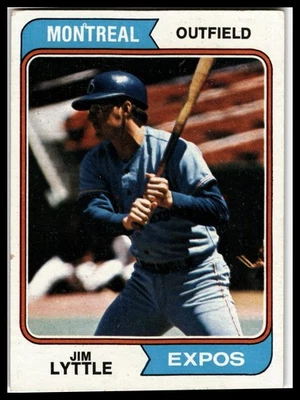 1974 Topps #437 Jim Lyttle - Image 1 of 2