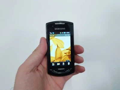 2# Samsung Monte S5620 Dark black (Unlocked)  mobile phone simple basic - Image 1 of 4