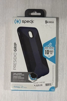 Capa Speck Presidio Grip para Samsung Galaxy J7 (2018) Eclipse azul/preta - Imagem 1 de 2