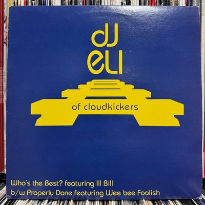 DJ ELI + ILL BILL + WEE BEE FOOLISH - WHO'S THE BEST / PROPERLY DONE (12")  2000 - Image 1 of 4