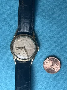 RUNNING Vintage LORD ELGIN 14K Gold Filled Wristwatch 21 Jewels - Picture 1 of 6