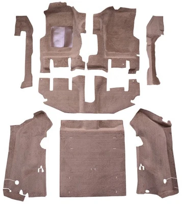 1997-2002 Jeep Wrangler TJ ковер - Cutpile |длинная консоль, с качающимися панелями - Изображение 1 из 4