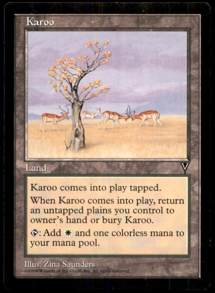 MTG Karoo LP Light Play Visions [4430] - Image 1 of 1