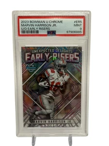 Marvin Harrison Jr. 2023 Bowman U Chrome Early Risers #ER5 PSA 9 Ohio State - Foto 1 di 2