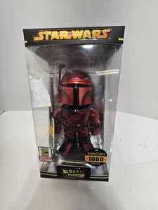 Star Wars Hikari Funko Boba Fett Matte Rare RED Limited Edition of 1000 - New - Picture 1 of 7