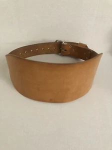 Altus Vintage Leather Weightlifting Lifting Belt Size Medium 28” - 34” #S2 - Picture 1 of 12