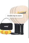 Pickleball Paddle Set - Includes 4 Paddles 6 Pickle Balls and Carrying Case