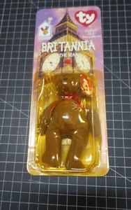 TY Beanie Babys Britannia, Glory, Erin & Maple der Bär 4/Set - 1999 kostenloser Versand! - Bild 1 von 9