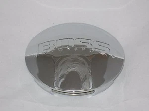 BOSS MOTORSPORTS WHEEL CENTER CAP 3173 06 SNAP IN CHROME 311 312 326 - Picture 1 of 2