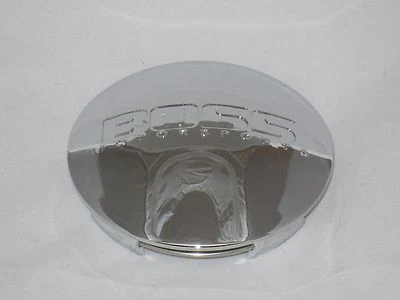 BOSS MOTORSPORTS WHEEL CENTER CAP 3173 06 SNAP IN CHROME 311 312 326 - Image 1 of 2