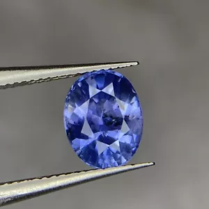 Natural Sapphire, 2.47 Carat Blue Color Oval Mixed Cut Loose Gemstone From Ceylo - Picture 1 of 9