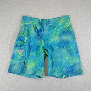 Columbia PFG Board Shorts Para Hombres 30 Árbol Real MAKO Elástico Abridor de Botellas Nadar Peces - Imagen 1 de 14