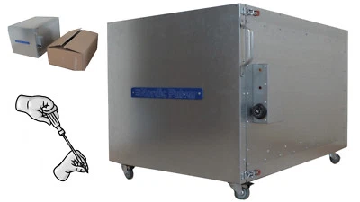 NORDICPULVER Pulverofen Pulverbeschichtung Ofen Powder Coating Oven KIT Requires Assembly