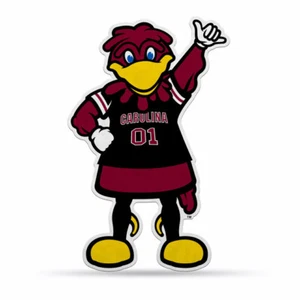 NCAA South Carolina Gamecocks 18" gestanztes Maskottchen Logo Wimpel Fanhöhle - Bild 1 von 1