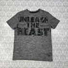 Old Navy Active Go-Dry Standard Unleash the Beast Gray Sport T-Shirt Youth M (8)