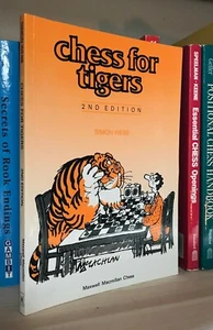 Simon Webb Chess for tigers 2nd edition ill. McLachlan reprint 1991 - Foto 1 di 2
