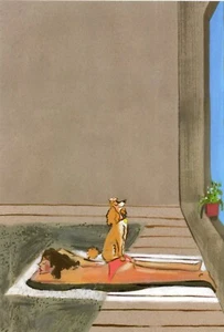 Peachy, 2020, de Makshini - - postal - Imagen 1 de 1