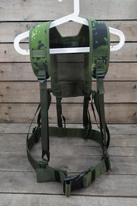 DK dänische YOKE Koppel Tragegestell M96 HMAK dänischtarn Dänemark flecktarn - Bild 1 von 10