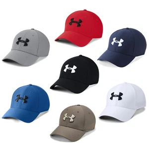 Under Armour Cap Mens UA Men's Heathered Blitzing 3.0 Cap with Umbrella Sport - Picture 1 of 32