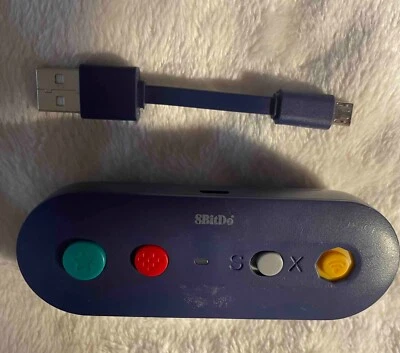 8Bitdo 83GA Gbros Wireless Adapter for Nintendo Switch - Purple - Image 1 of 4