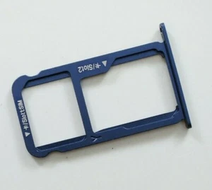 OEM Huawei Honor 8 FRD-L04 Sim Card Tray SD Card Tray ORIGINAL BLUE - Picture 1 of 4