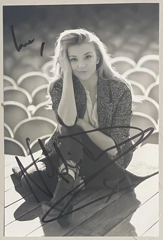 MS. NATALIE DORMER, 100% AUTHENTIC AUTOGRAPHED PHOTO, BEAUTIFUL ACTRESS ! Cover