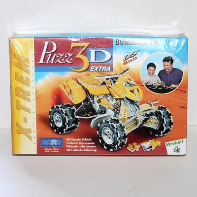 Puzz3D Bombardier DS 650 all terrain vehicle NEW Sealed 290 pieces puzzle puzz - Image 1 of 4