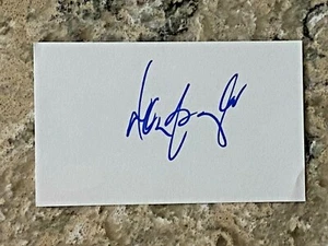 Don Baylor signed MLB Index Card JSA d. 2017 - Picture 1 of 2
