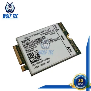Dell Wireless DW5808E 4G/LTE EM7355 Qualcomm WWAN NGFF Karte X9FJD - Bild 1 von 3