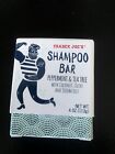 Trader Joe's Shampoo Bar Peppermint Tea Tree coconut olive jojoba oil 2 box