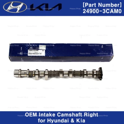 Eixo de cames original do fabricante 249003cam0 entrada direita destro para Hyundai Azera Kia Sorento - Imagem 1 de 4