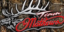 Mathews Archery Bow Shop Bow Hunting Cabin Camp Vinyl Banner Wall Sign 2x4'