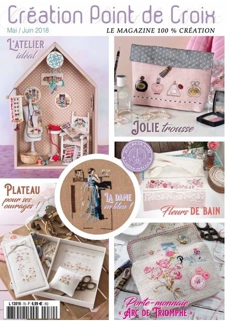 French cross stitch magazine Creation point de croix No.70 - Image 1 of 1